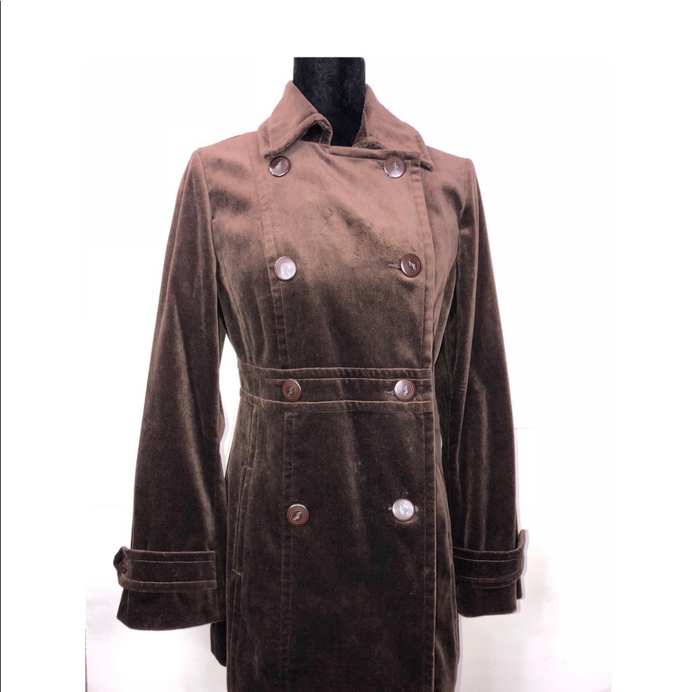 Juicy Couture 3/4 Length Gorgeous Velour Coat NWT